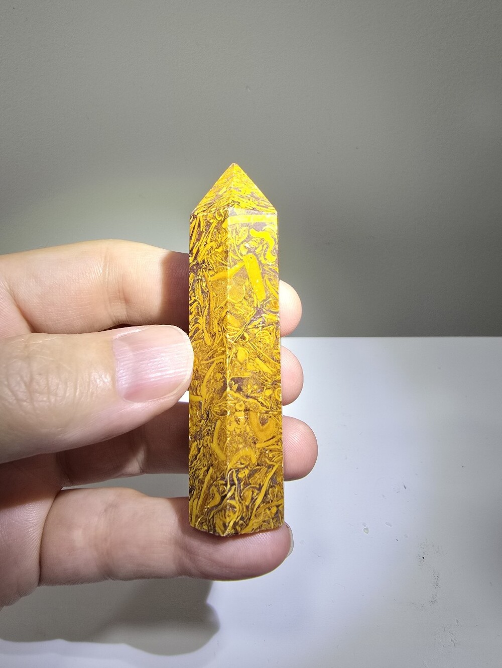 Calligraphy Stone Crystal Tower